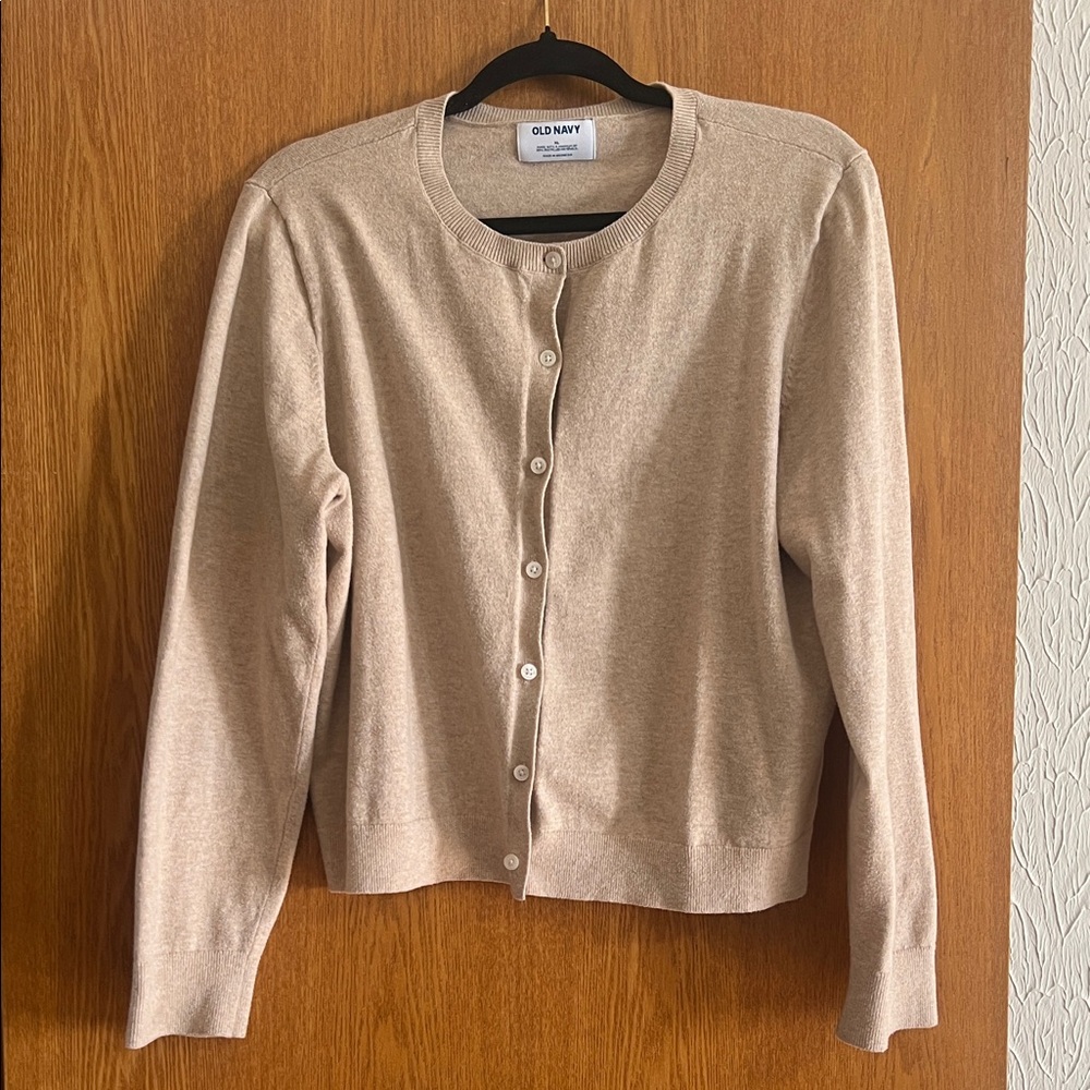 Old Navy Women's Tan Cardigan